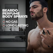 Beardo Whisky Smoke Deodorant 120ml & Bourbon Perfume 50ml for Men Giftset | Eau De Parfum & Body Spray | Spicy, Woody - Oudh | Long Lasting Mens Perfume | Date night fragrance | Rakhi Gift for Brother | Gift for boyfriend | Gift for Men | Gift for Brother
