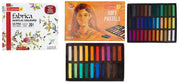 Camel Fabrica Acrylic Ultra Pearl and Metallic Colour Set - Pack of 20 Soft Pastels, 36 Shades 20-Shade Soft Pastel Set