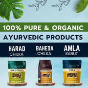 Brijbooti Harad Baheda Amla Raw 600 Gram | 200 Gram Each | (Pack of 3)