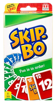 Mattel Games Uno Flip Side & Mattel Skip Bo Card Game