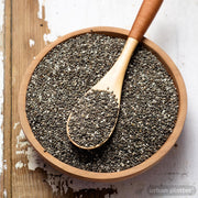 Urban Platter Black Chia Seeds, 200g (Rich in Omega-3, Fibre & Protein | Superfood)