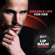 Beardo Bubblegum Non Tinted Lip Balm for Men, 7g | Lip Care For Soft Kissable Lips | Lip Mask For Dry, Cracked and Chapped lips | Repair & Protection
