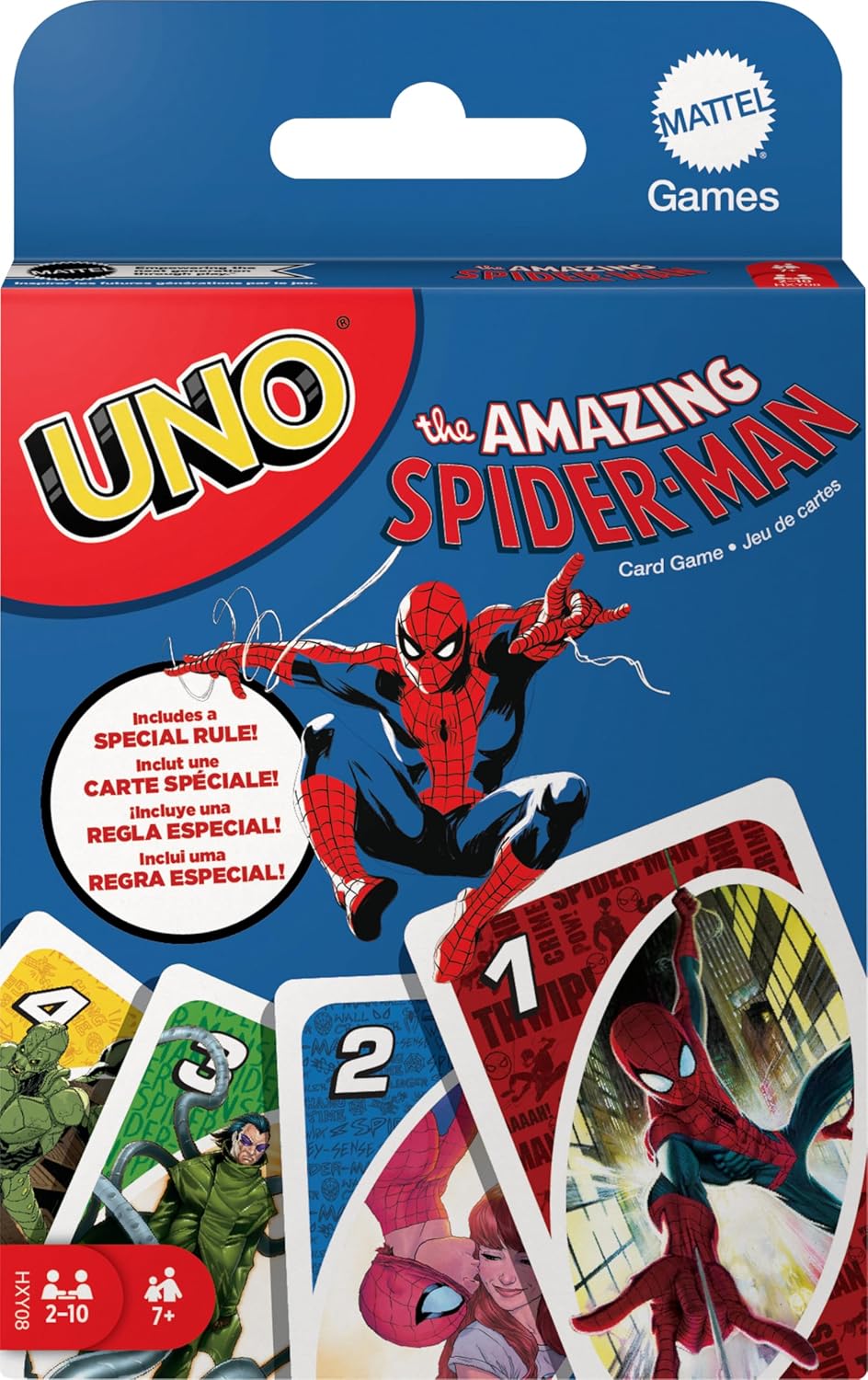 Mattel Games - UNO Spider-Man Classic Card Game (Marvel)