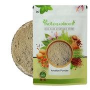 IndianJadiBooti Amaltas Pulp Extract Powder | Amaltaas Guda Powder | Cassia Fistula (250 Grams) | Pack Of 2