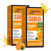 Baidyanath Asli Ayurved Isabgol Orange flavour- Psyllium Husk Powder 200gm (Pack of 2) | Boosts Digestion | Constipation Relief Naturally | Rich Source Of Dietary Fiber Supplement
