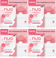Nua Ultra-Safe Maternity Pads XXXL 400mm, Pack of 4