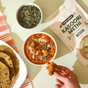 Urban Platter Kasuri Methi, 25g (Dried Fenugreek Leaves, Authentic Indian Herb, Finishing Spice for Curries & Dals)