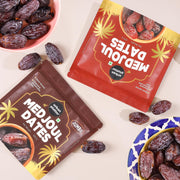 Urban Platter Medium Medjoul Dates, 250g (Hand-Sorted | Moist & Caramelly Texture | Perfect for Snacking & Gifting)