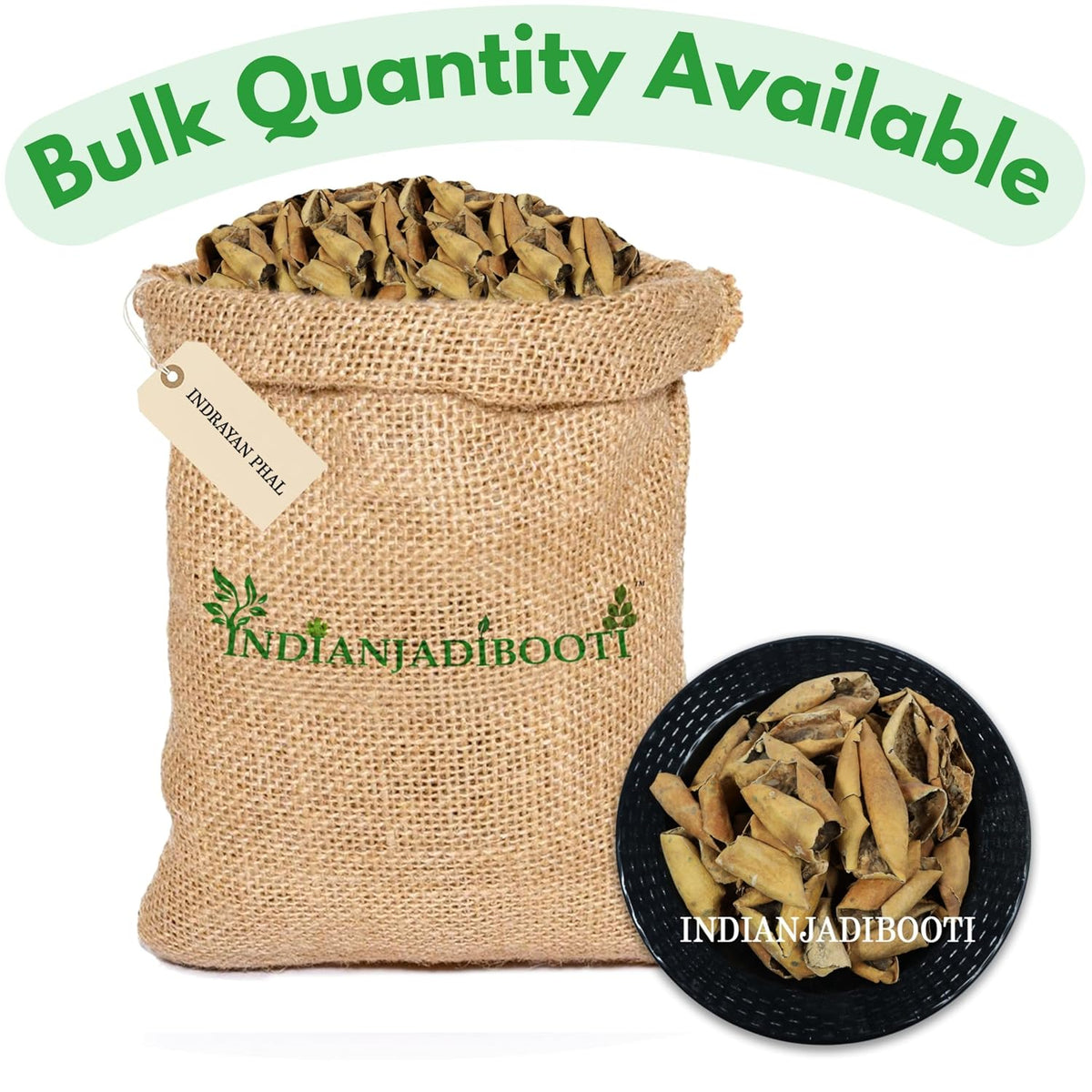 IndianJadiBooti Indrayan Phal (Citrullus Colocynthis) | 100g | Whole Dried Raw Herb | Traditional Tumba/Hanzal/Ghourumba | Natural Botanical Fruit (Grade A Sun-Dried)