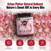 Urban Platter Natural Himalayan Gulkand Rose Petal Jam, 300 g