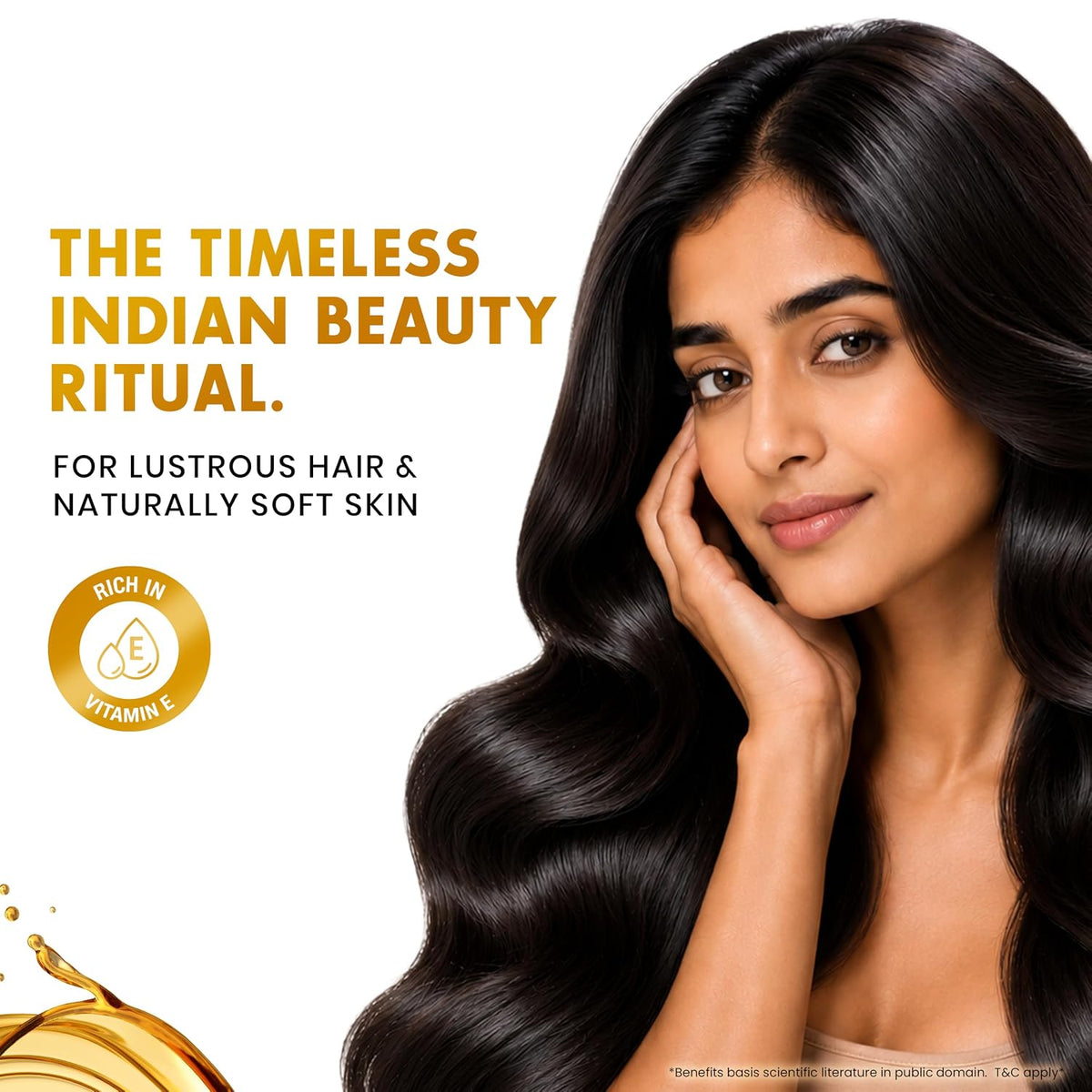 Dabur Roghan Badam Shireen - 100 ml | 100% Pure Sweet Badam Oil | Rich in Vitamin-E | For Healthy Hair & Skin | Sharpens Brain | Improves Digestion | Extracted From Almonds
