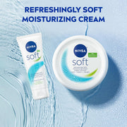 NIVEA Soft Moisturizing Creme, 6.8 Ounce (Pack of 3)