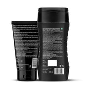 Beardo Ultra Glow Bodywash 200ml & Facewash 100g Duo | Hydrated and Refreshing Skin | Brightening and Glowing Skin | Deep Cleansing & Nourishment | Suitable for All Skin Types - Set of 2