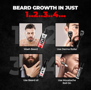 BEARDO Don’s Beard Growth Pro Kit | Complete Beard Growth & Grooming Kit for Men | Ideal Gift for Men | Beard Care Starter Kit | Gift for Husband