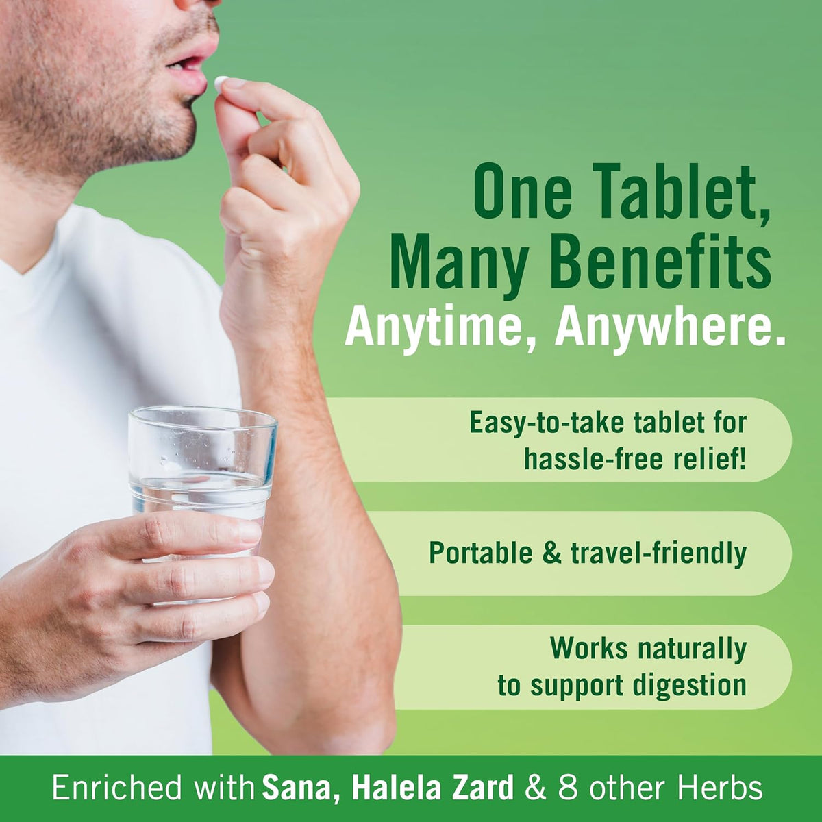 Hamdard Hinzolax Tablets – 30 N | Herbal Laxative for Natural Bowel Support | Senna-Based Formula for Digestion & Detox | Gentle & Effective Relief (Pack of 3)