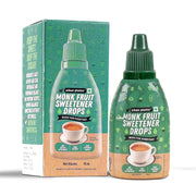 Urban Platter Monk Fruit Sweetener Drops, 15ml (Zero Calorie | No Erythritol | No Bitter Aftertaste | For Tea, Coffee & Beverages)