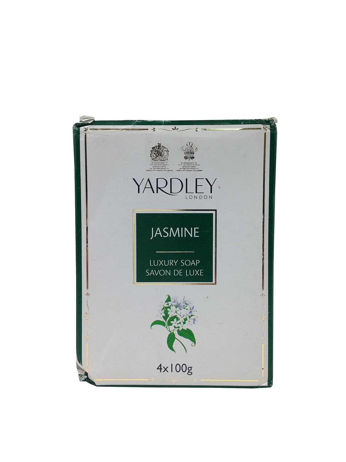 Yardley Soap - Jasmine, 4x100g Carton