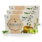 VAIDYARATNAM Natural Transparent Soap(Pack of 3)
