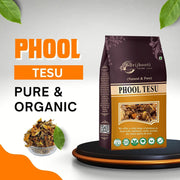 Brijbooti Phool Tesu 200 Gr - Tesu ke phool - Plas ke Phool - Dhaak ka Phool - Tesu Flower - Palash Phool
