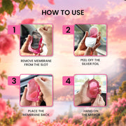 The Old Natural Car Air Freshener Hanging – Snif Gel Car Perfume, Essential Oil Based Long Lasting Car Fragrance (30–45 Days), Odor Eliminator Auto Air Freshener for Car – Rose Aura