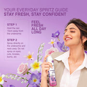 Yardley London Morning Dew Refreshing Deodorant Body Spray for Women, 150 ml