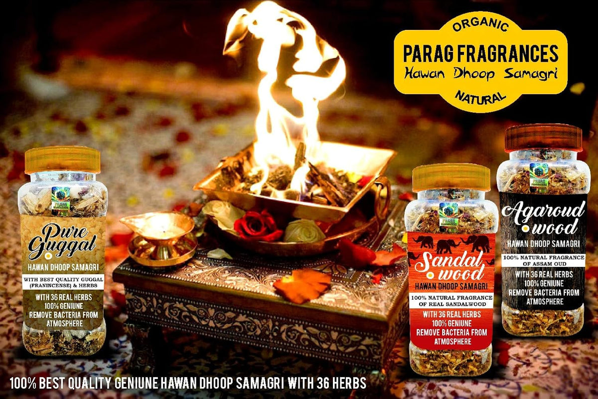 Parag Fragrances Afgani Guggal (Pure, Natural & Grade 1) Commiphora Mukul for Dhoop, Dhuni or Hawan (200gm)