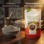 IndianJadiBooti Gond Mochras (900g Pack Of 2) | Pure Semal Gond (Bombax Ceiba) | Red Silk Cotton Tree Gum | Ayurvedic Herb for Women's Wellness, Digestion & Acne | Mocharas Resin | Raw & Natural
