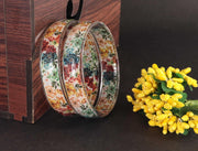 NMII Glass Bangle Set for Women