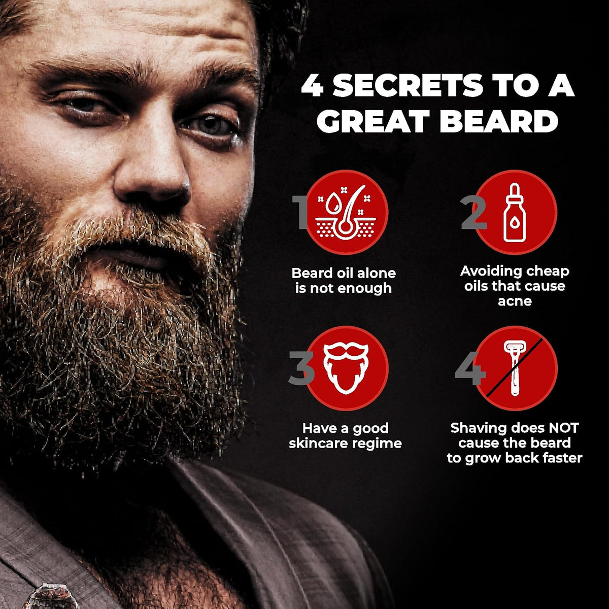 Beardo Beard Softener 50g with GodFather Beard Wash 100ml | Beard Conditioner Cream, Beard Shampoo for Men, Soft Smooth Beard Care, Men Grooming Combo (Pack of 2)