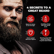 Beardo Beard Softener 50g with GodFather Beard Wash 100ml | Beard Conditioner Cream, Beard Shampoo for Men, Soft Smooth Beard Care, Men Grooming Combo (Pack of 2)