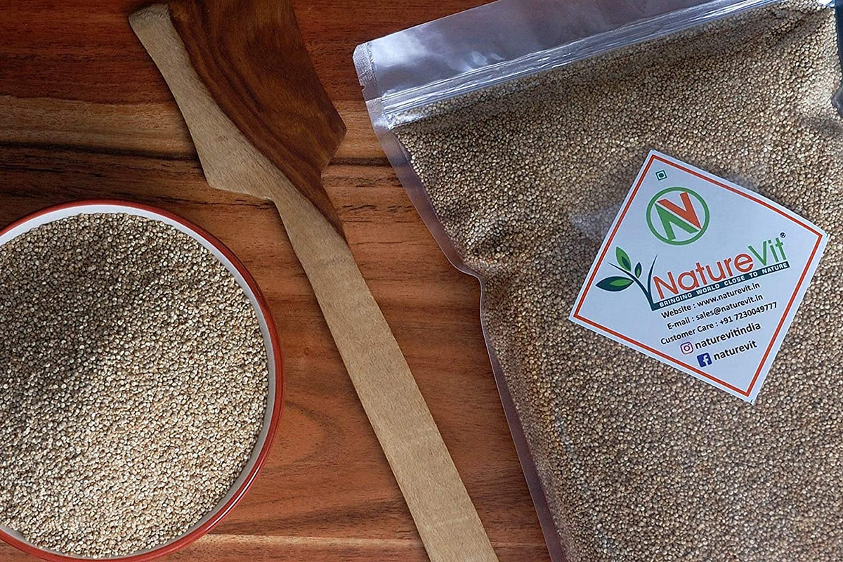 NatureVit Bold White Quinoa Seeds, 2 Kg