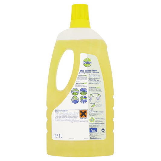 Dettol Floor Cleaner Lemon Flavour - 1 L