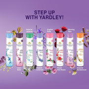 Yardley London Refreshing Deo Body Spray Tripack (English Lavender + English Rose + Morning Dew) for Women, 150ml Each (Pack of 3)