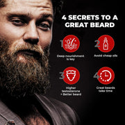 Beardo Don Growth Kit- Beard Growth Oil, Beard Wash & Derma Roller 0.5mm | Beard Care Kit for Men | Boosts Beard Growth | For Patchy Beard | Beard Growth KIt for Men - Set of 3