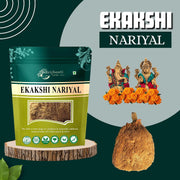 BrijBooti Ekakshi Nariyal - One Eye Coconut For Pooja