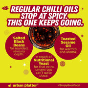 Urban Platter Korean Chilli Oil, 160g (Made with Gochugaru Chilli Flakes)