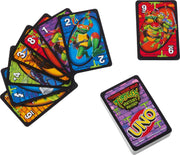 Mattel Games UNO Teenage Mutant Ninja Turtles Mutant Mayhem Card Game for Family Night, Travel & Camping