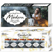 Parag Fragrances Modern 6in1 Essential Oil/Aroma Diffuser Oils Set of (Fantacy, Passion, Luxery, Kicky, Stylish & Majestic) Essential Oil