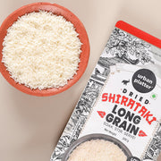Urban Platter Dried Shirataki Rice, 200g (Konjac-Based Rice Alternative | Quick Preparation | For Fried Rice, Pulao & Rice Bowls)