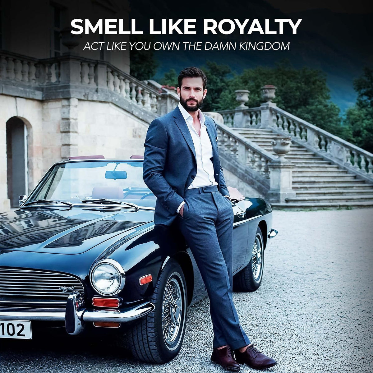 Beardo Blue Blood Premium Perfume for Men 100 ml | Eau De Parfum Intense, Aromatic, Aquatic Premium Scent | Perfume for Men Long Lasting Smell | Premium Gift For Man | Perfume For Man