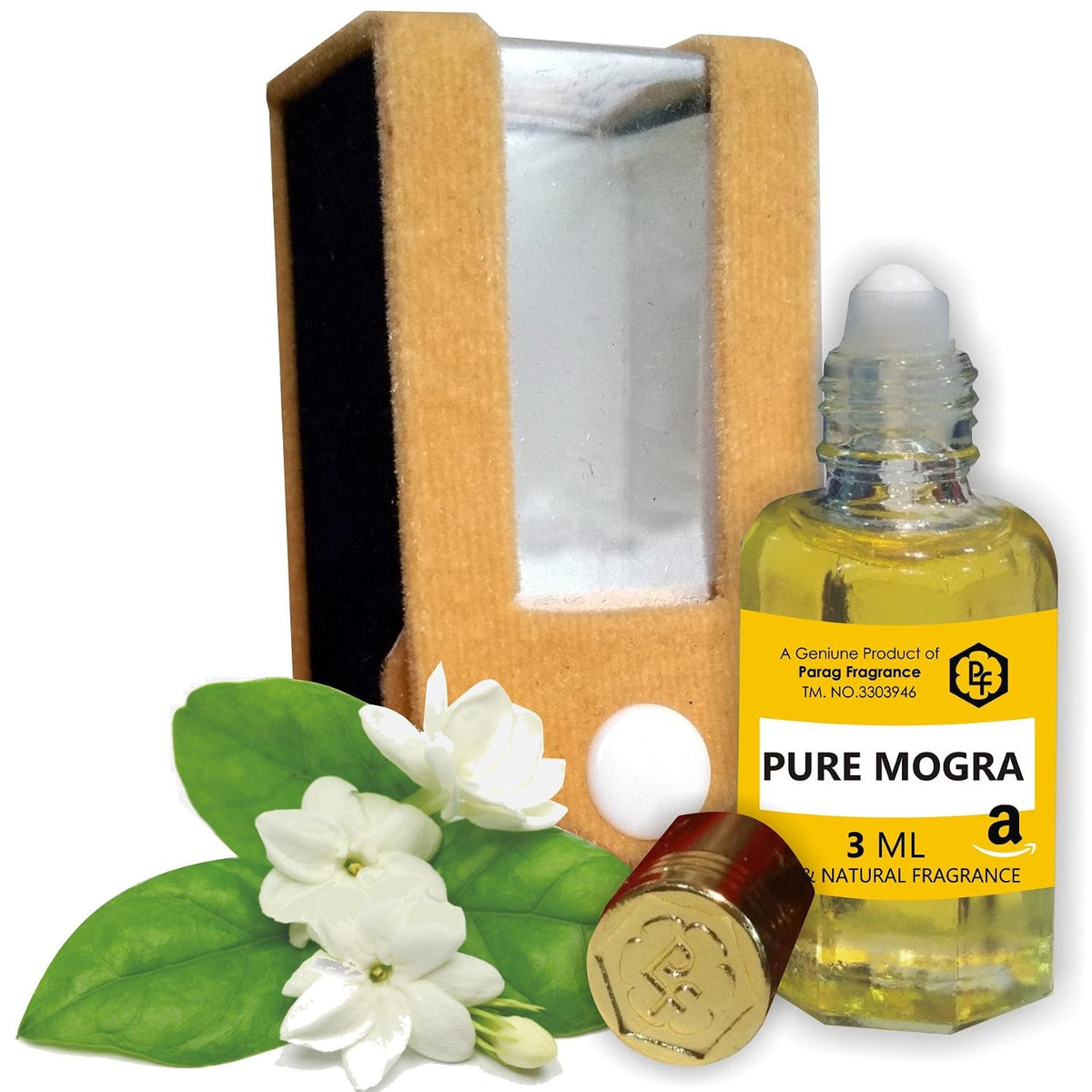 Parag Fragrances Pure Series Kasturi Purest Attar - 3 Ml (MOGRA ATTRA)