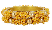 NMII Metal and Zircon Studded Kadaa set for Women/Girls