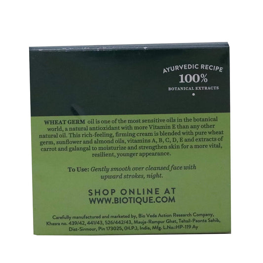 Biotique Firming Face & Body Cream - Bio Wheat Germ (55gm)
