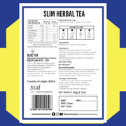 BLUE TEA - Combo Pack - Belly Fat & Slimming & Liver Cleanse Tea - 30 Tea Bags (Each Pack) - Zipper Pack