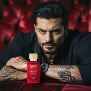BEARDO Devil's Oud Perfume for men 80ml | Leathery, Oud scent with Agarwood, Black Pepper, Musk & Cedarwood | Long Lasting Premium Mens Perfume | Best Date Night Eau de parfum for Men | Gift for men | Gift for Husband