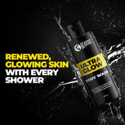 Beardo UltraGlow Body Wash for Men, 100ml | Moisturizes & Hydrates the Skin | Contains Mulberry & Bearberry Extracts for Deep Cleansing & Nourishment | Soft & Smooth Skin