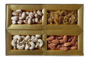 NatureVit Dry Fruits Gift Pack, 200g | Cashew, Almond, Pistachio, Raisins | Diwali & Festive Gift Box Hamper | Premium Combo for Family, Friends & Office Gifting