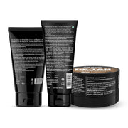 Beardo Face De-Tan Express Kit for Men | Face Wash, Face Scrub & Clay Mask | Helps Remove Tan, Dirt & Dead Skin | 3-Step Express De-Tan Routine