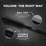 Beardo Roller Hair Brush & Scalp Massager for Men | Men Accessories | Soft Silicone Bristles for Dry Massage, Oil & Shampoo | Hair comb (Set of 2)