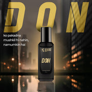 Beardo Don Perfume for Men, 20ml | With Melon, Jasmin, Vannila Intense Fresh | Strong Long Lasting Mens Perfume | EAU DE PARFUM Men | Gift for men | Gift For Friends